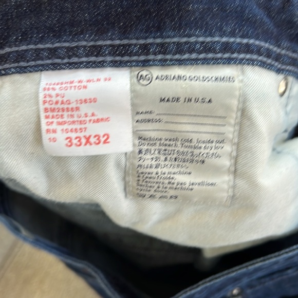 Men’s AG jeans - 33x32 - Picture 3 of 3